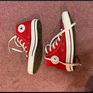 High top red converse